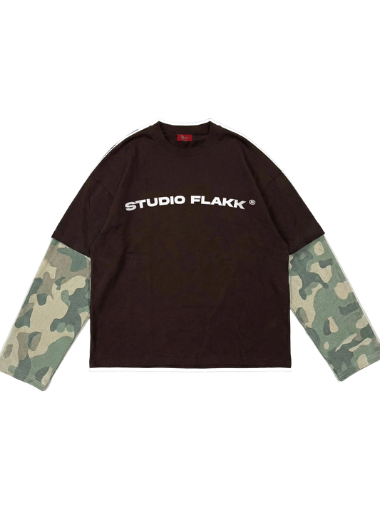 FLAKK FLAME TEE CAMO